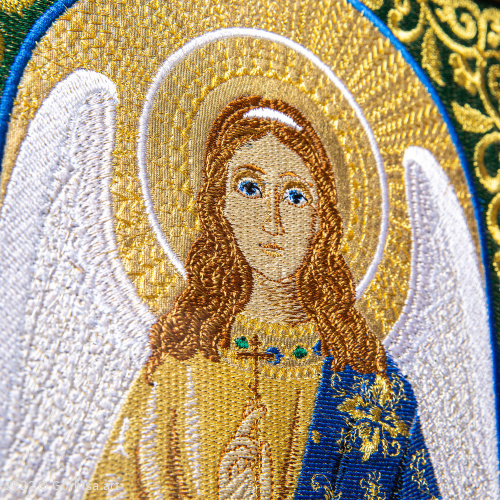 Икона «Ангел Хранитель» , 60138-8, 34*43 габардин Никифоровская мануфактура фото 5