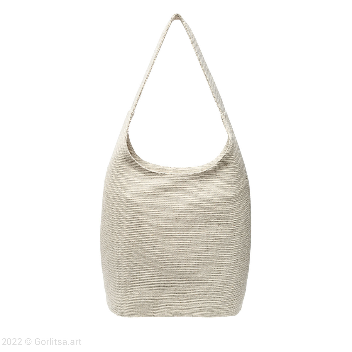 Льняная сумка «Красный мак» м303411 62081-1, серый / шёлк лён Никифоровская мануфактура фото 5