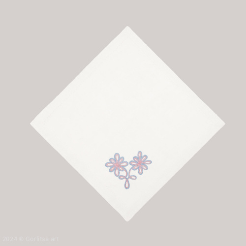 Салфетка №22, цвет: белый лён Тверские узоры фото 6