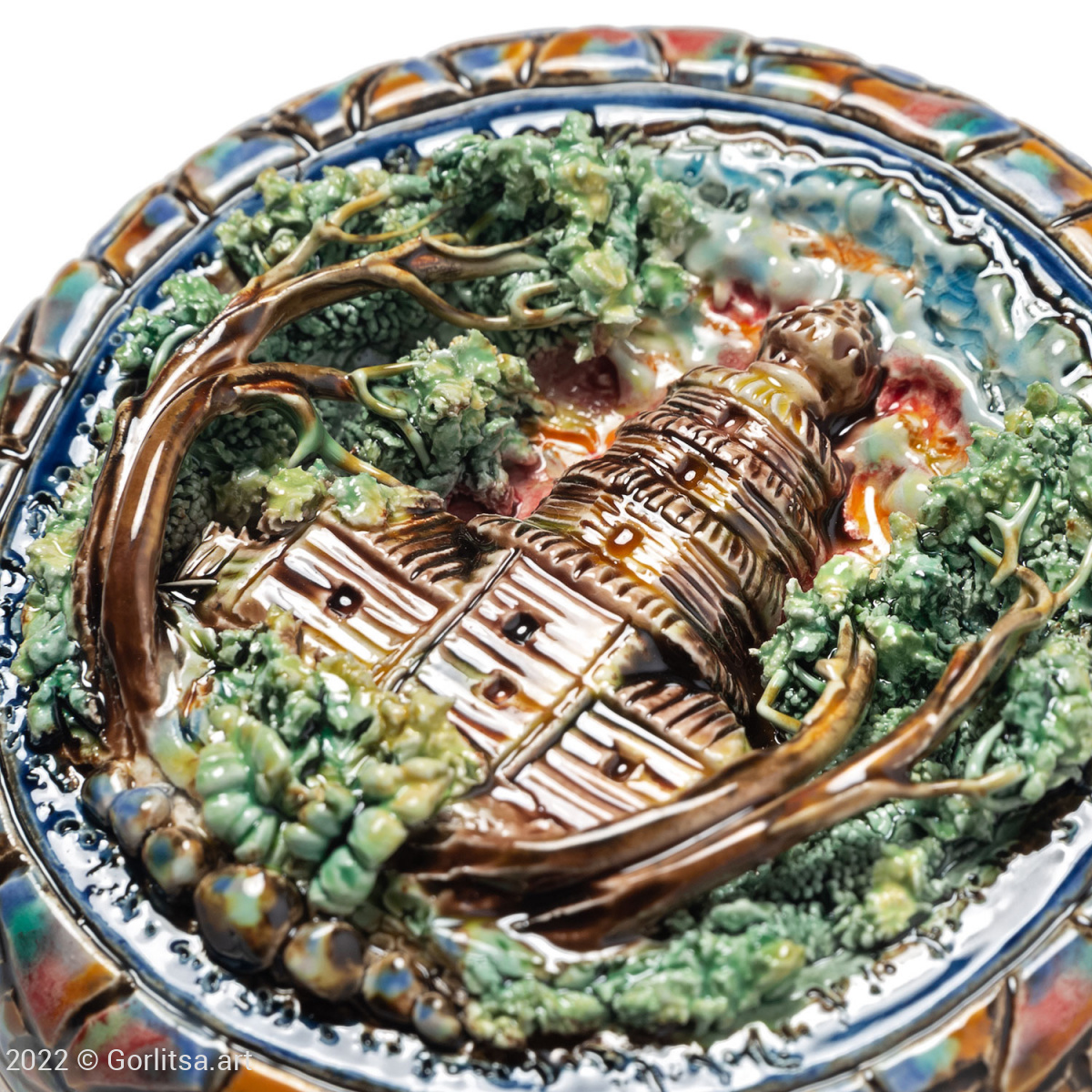 Магнит-панно «Лето» Керамика Мастерская Анны Зеленковой фото 2