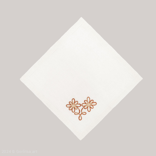 Салфетка №22, цвет: белый лён Тверские узоры фото 7